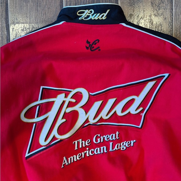 Vintage Y2K Budweiser NASCAR Chase Authentics Racing Jacket - Picture 7 of 9